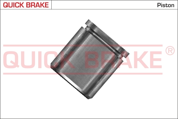 Piston, brake caliper